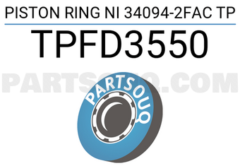 TP TPFD3550 PISTON RING NI 34094-2FAC TP