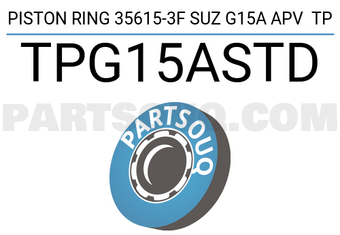 TP TPG15ASTD PISTON RING 35615-3F SUZ G15A APV TP