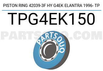 TP TPG4EK150 PISTON RING 42039-3F HY G4EK ELANTRA 1996- TP