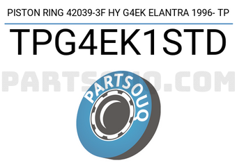 TP TPG4EK1STD PISTON RING 42039-3F HY G4EK ELANTRA 1996- TP