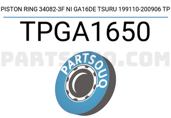 TP TPGA1650 PISTON RING 34082-3F NI GA16DE TSURU 199110-200906 TP