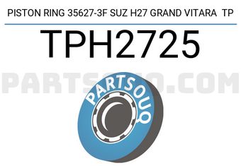 TP TPH2725 PISTON RING 35627-3F SUZ H27 GRAND VITARA TP