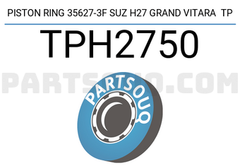 TP TPH2750 PISTON RING 35627-3F SUZ H27 GRAND VITARA TP