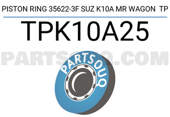 TP TPK10A25 PISTON RING 35622-3F SUZ K10A MR WAGON TP