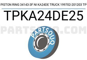 TP TPKA24DE25 PISTON RING 34143-3F NI KA24DE TRUCK 199702-201203 TP