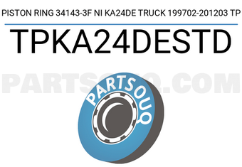 TP TPKA24DESTD PISTON RING 34143-3F NI KA24DE TRUCK 199702-201203 TP