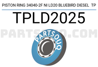 TP TPLD2025 PISTON RING 34040-2F NI LD20 BLUEBIRD DIESEL TP