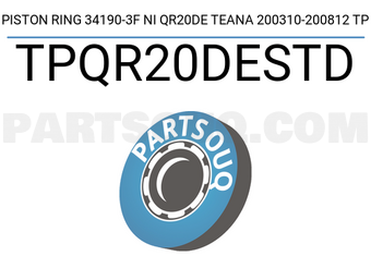 TP TPQR20DESTD PISTON RING 34190-3F NI QR20DE TEANA 200310-200812 TP