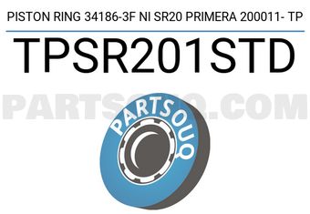 TP TPSR201STD PISTON RING 34186-3F NI SR20 PRIMERA 200011- TP