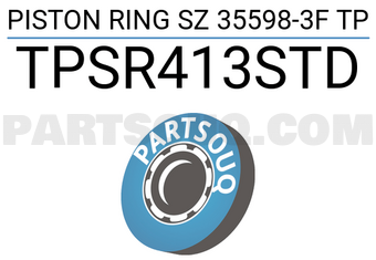TP TPSR413STD PISTON RING SZ 35598-3F TP