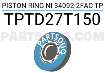 TP TPTD27T150 PISTON RING NI 34092-2FAC TP