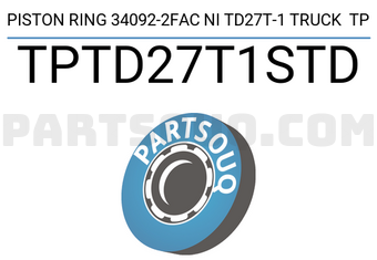 TP TPTD27T1STD PISTON RING 34092-2FAC NI TD27T-1 TRUCK TP