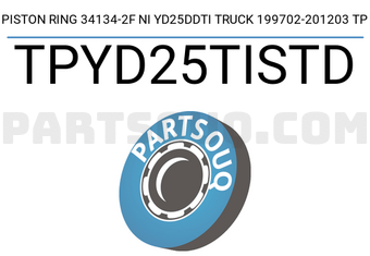 TP TPYD25TISTD PISTON RING 34134-2F NI YD25DDTI TRUCK 199702-201203 TP