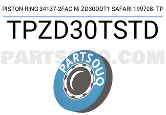 TP TPZD30TSTD PISTON RING 34137-2FAC NI ZD30DDT1 SAFARI 199708- TP