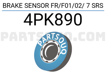TRW 4PK890 BRAKE SENSOR FR/F01/02/ 7 SRS