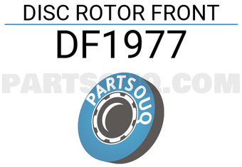 TRW DF1977 DISC ROTOR FRONT