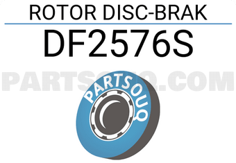 TRW DF2576S DISC ROTOR FRONT
