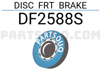 TRW DF2588S DISC FRT BRAKE