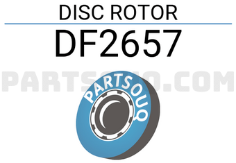 TRW DF2657 DISC ROTOR
