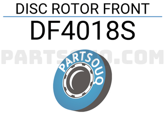TRW DF4018S DISC ROTOR FRONT