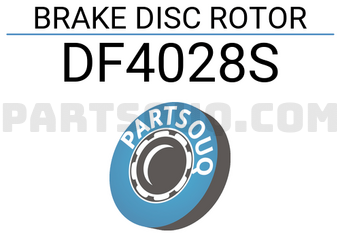 TRW DF4028S BRAKE DISC ROTOR