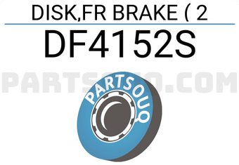TRW DF4152S BRAKE DISC ROTOR