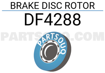 TRW DF4288 BRAKE DISC ROTOR