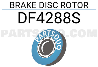 TRW DF4288S BRAKE DISC ROTOR
