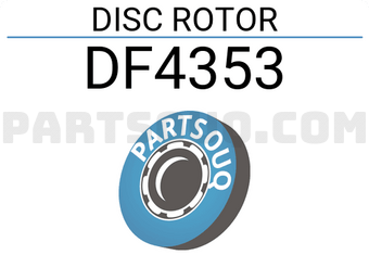 TRW DF4353 DISC ROTOR