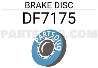 TRW DF7175 BRAKE DISC