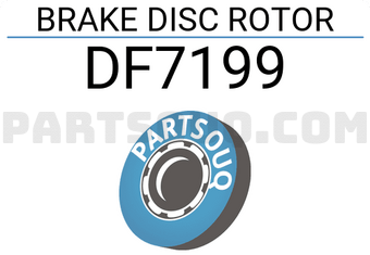 TRW DF7199 BRAKE DISC ROTOR