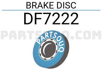 TRW DF7222 BRAKE DISC