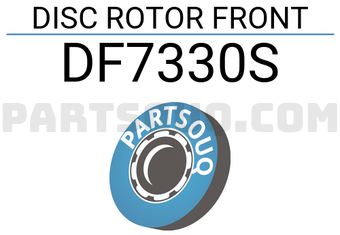 TRW DF7330S DISC ROTOR FRONT