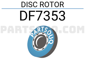 TRW DF7353 DISC ROTOR