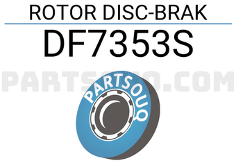 TRW DF7353S ROTOR DISC-BRAK