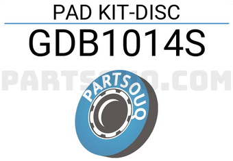 TRW GDB1014S PAD KIT-DISC
