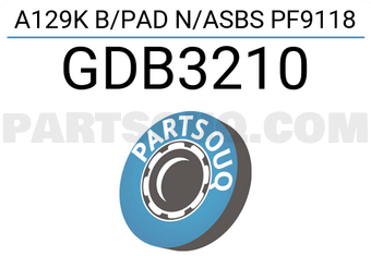 TRW GDB3210 A129K B/PAD N/ASBS PF9118