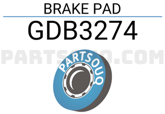 TRW GDB3274 BRAKE PAD REAR