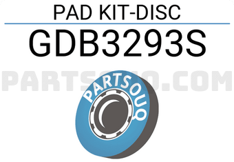 TRW GDB3293S PAD KIT-DISC