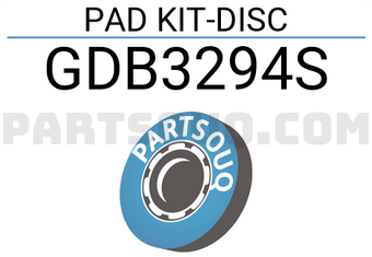 TRW GDB3294S PAD KIT-DISC