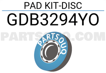 TRW GDB3294YO A654WK RR B/PAD N/AS