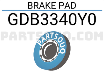 TRW GDB3340Y0 BRAKE PAD