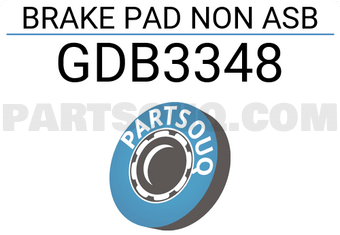 TRW GDB3348 BRAKE PAD NON ASB
