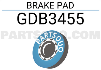 TRW GDB3455 BRAKE PAD