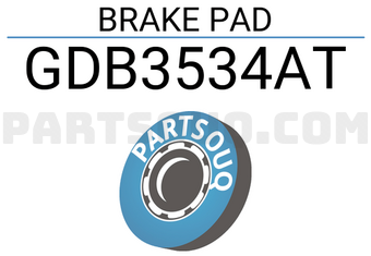 TRW GDB3534AT BRAKE PAD