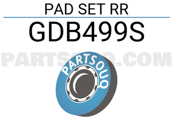 TRW GDB499S PAD SET RR