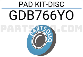 TRW GDB766YO PAD KIT-DISC