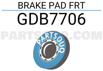 TRW GDB7706 BRAKE PAD FRT