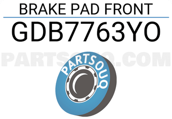 TRW GDB7763YO BRAKE PAD FRONT