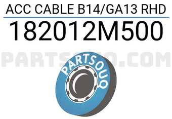 TSK 182012M500 ACC CABLE B14/GA13 RHD
